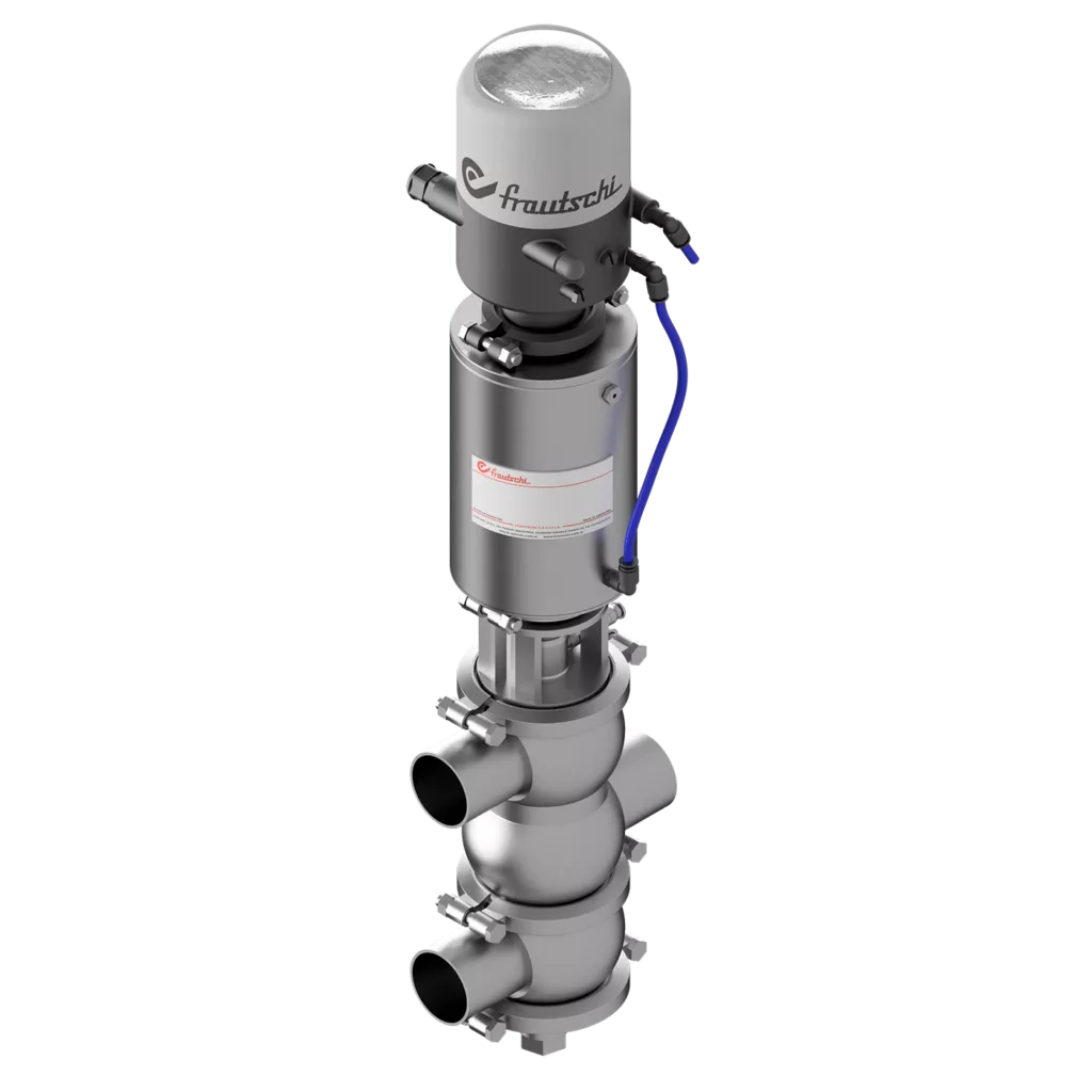 Válvula elevación higiénica antimezcla DJ