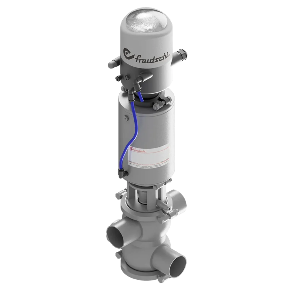 Válvula elevación higiénica antimezcla DN